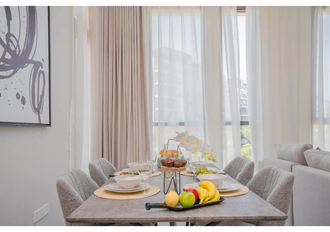 Modern 1Br Apt Noor 1 With Serene Outlook By Vibel ドバイ 0*,  アラブ首長国連邦